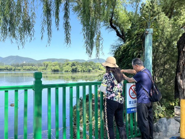 V交易网 从3米降至1.2米，颐和园团城湖桥区围栏降个儿获赞